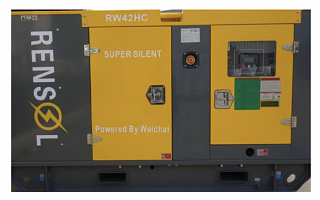 Дизельный генератор Rensol RW 42 HC в кожухе ДизельЭнергоРесурс