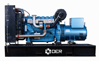 Дизельный генератор DER-520B на базе двигателя Baudouin ДизельЭнергоРесурс