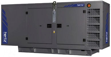 Дизельный генератор Hertz HG 275 BC в кожухе ДизельЭнергоРесурс